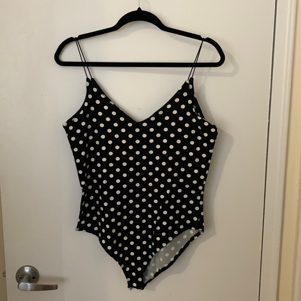 Polka Dot Bodysuit